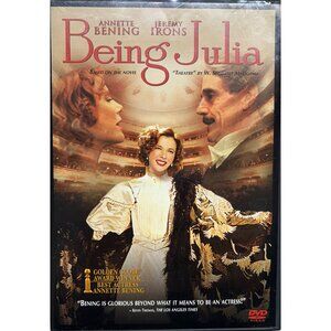 Being Julia (DVD, 2005) Annette Bening Jeremy Irons Sony Pictures Like New